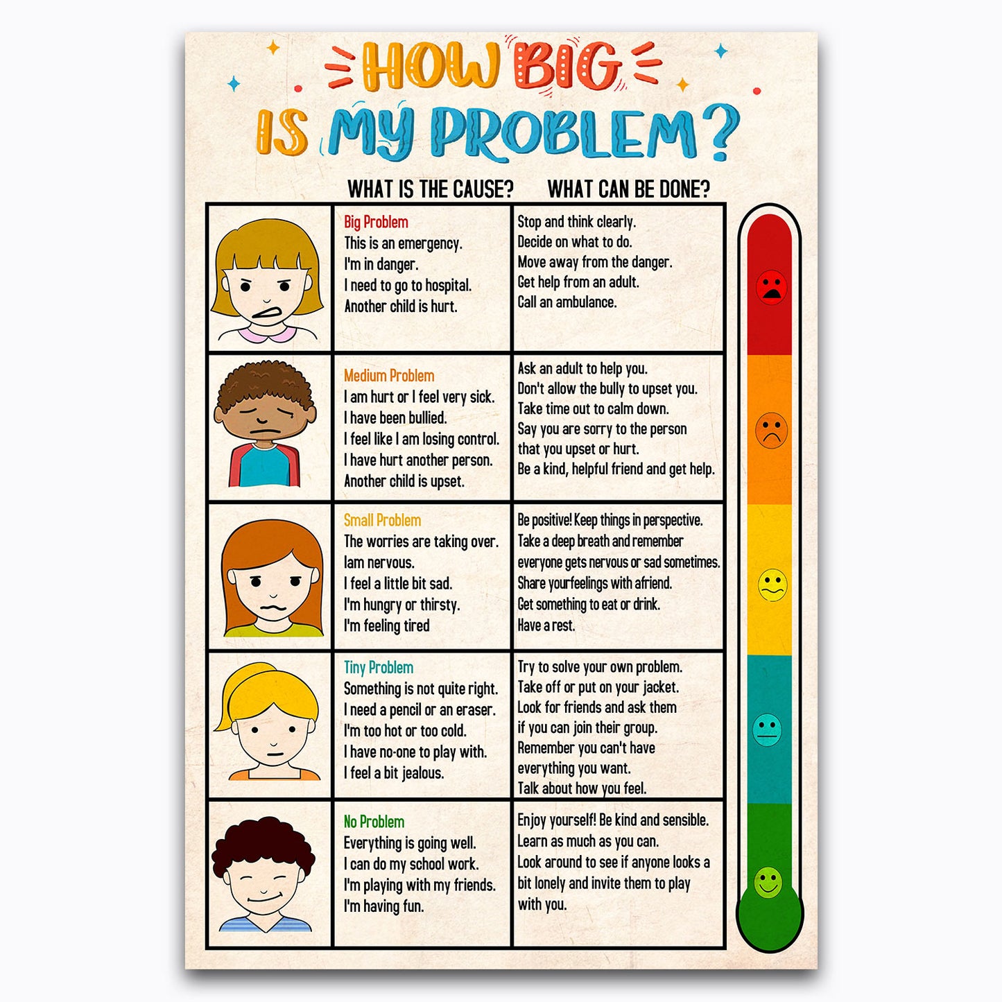 Mental Health Canvas Wall Art, School Social Worker Posters, School Counselor Print Sign What Is Trauma Depression Knowledge For Teachers Office Decor, Classroom Decorations, Gifts For Parents